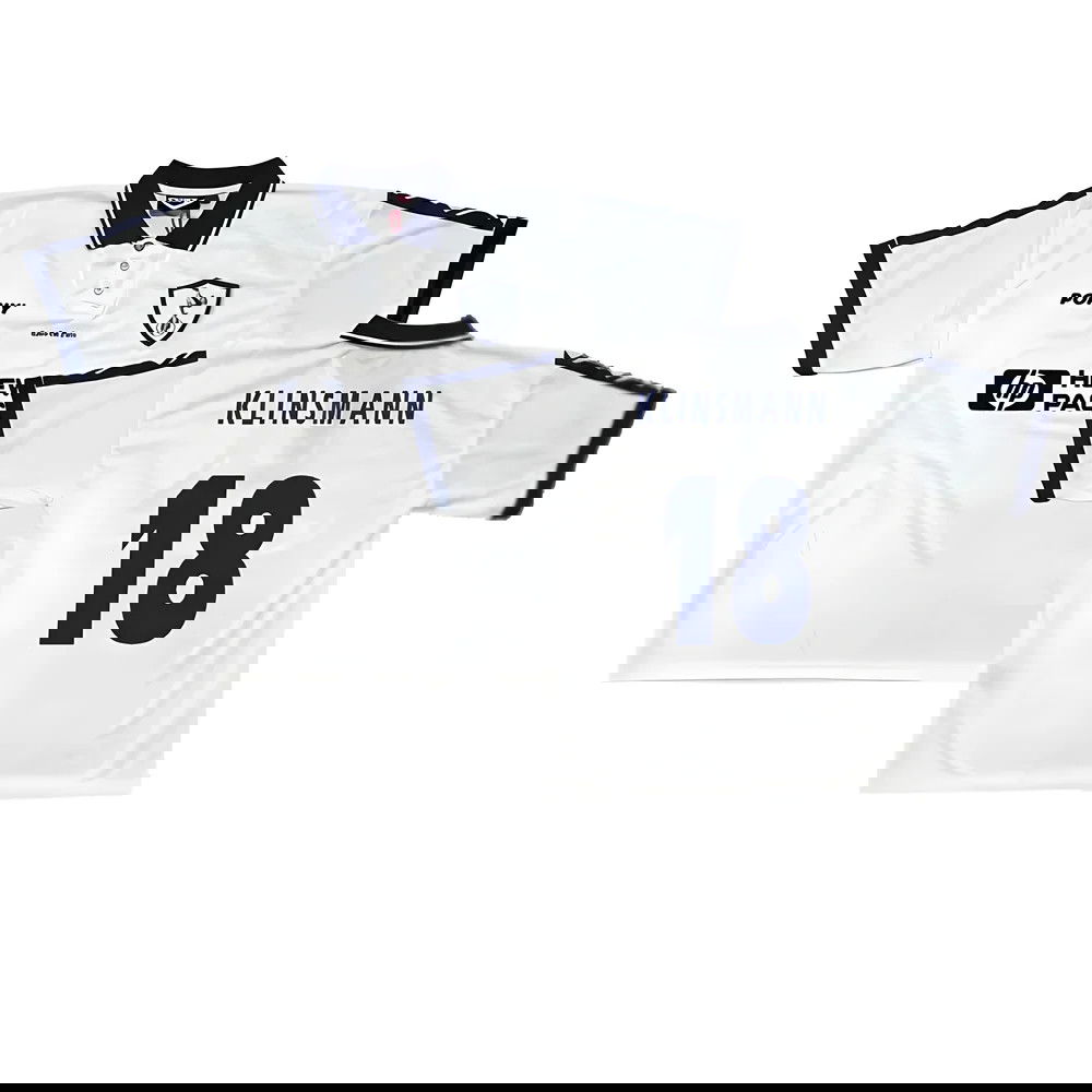 1995-1997 Tottenham Home Pony Shirt (Klinsmann 18) 1995-1997 Tottenham Home Pony Shirt (Klinsmann 18)