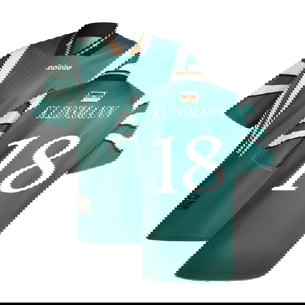 1996 Germany Euro 96 Away Shirt (Klinsmann 18) 1996 Germany Euro 96 Away Shirt (Klinsmann 18)