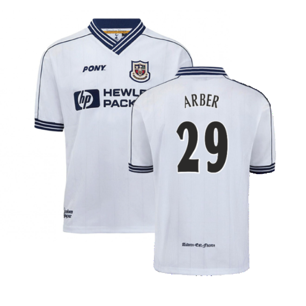 1997-1999 Tottenham Home Pony Retro Shirt (Arber 29) 1997-1999 Tottenham Home Pony Retro Shirt (Arber 29)