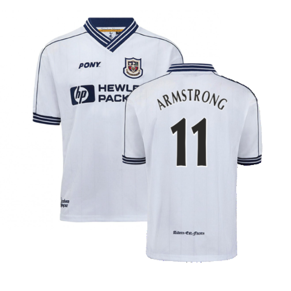 1997-1999 Tottenham Home Pony Retro Shirt (Armstrong 11) 1997-1999 Tottenham Home Pony Retro Shirt (Armstrong 11)