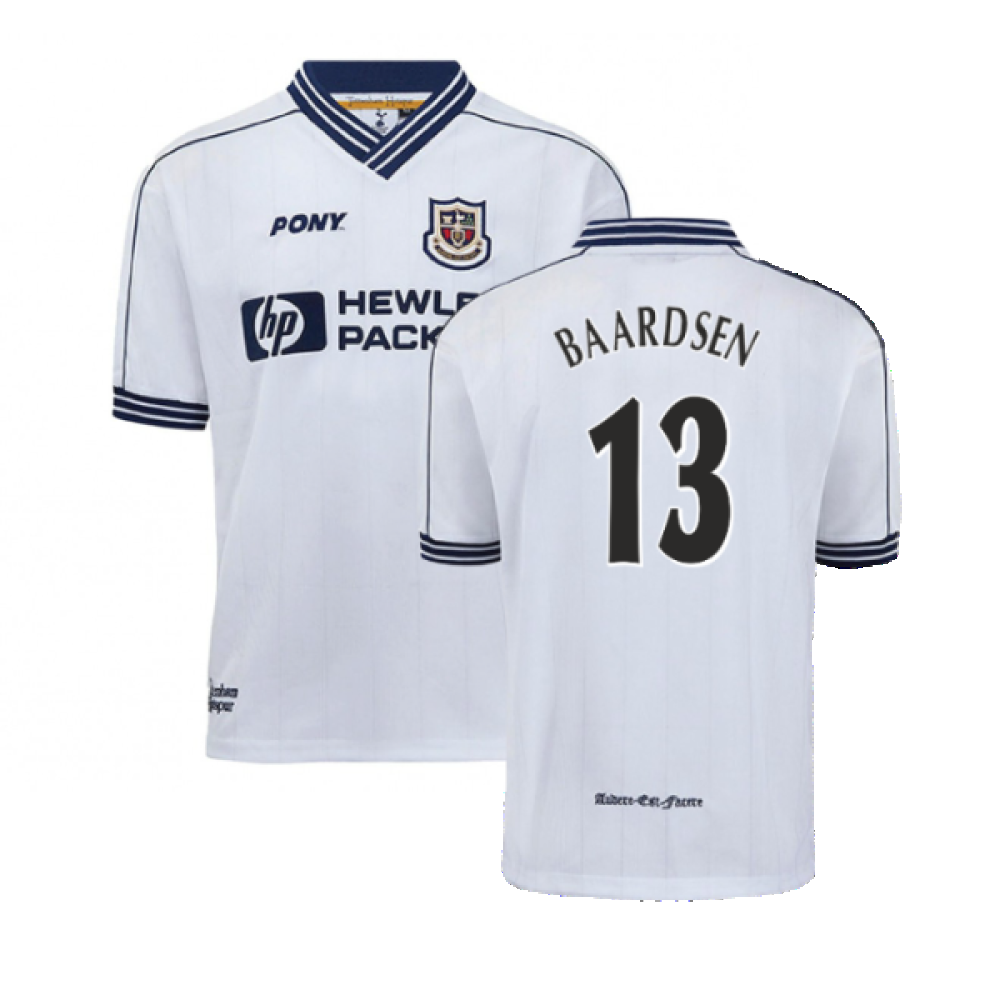 1997-1999 Tottenham Home Pony Retro Shirt (Baardsen 13) 1997-1999 Tottenham Home Pony Retro Shirt (Baardsen 13)
