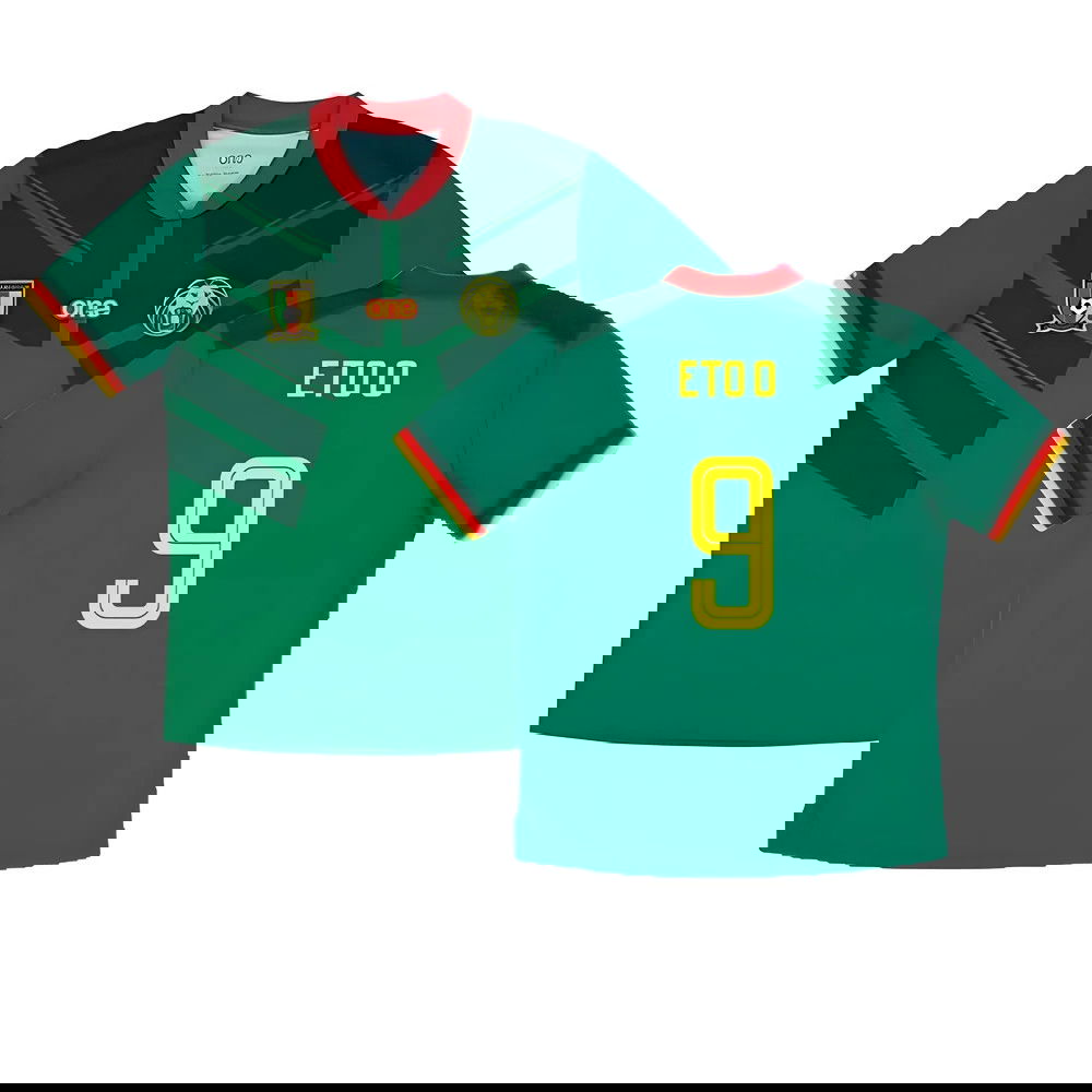 2022-2023 Cameroon Home Pro Shirt (Kids) (ETO O 9) 2022-2023 Cameroon Home Pro Shirt (Kids) (ETO O 9)