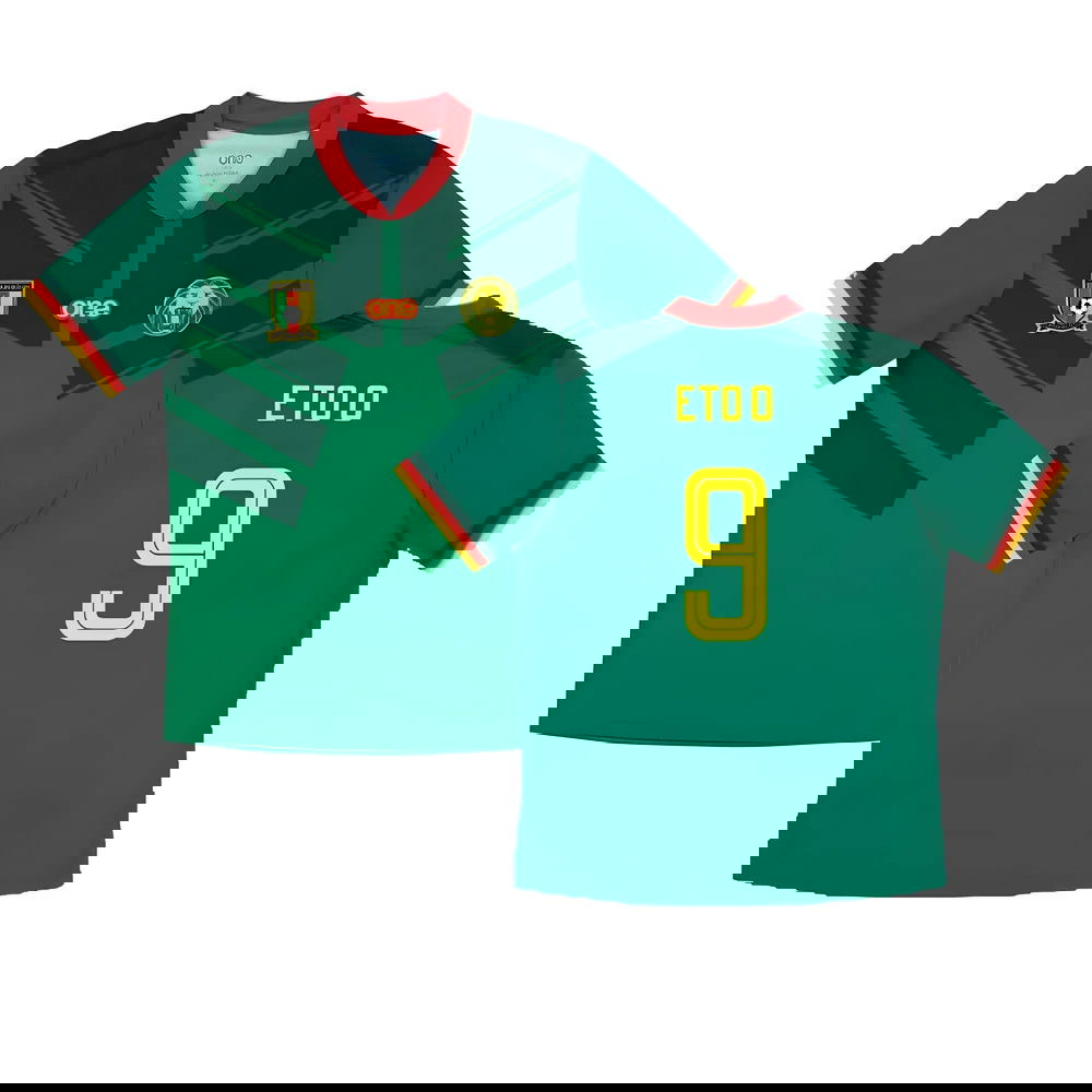 2022-2023 Cameroon Home Replica Shirt (ETO O 9) 2022-2023 Cameroon Home Replica Shirt (ETO O 9)