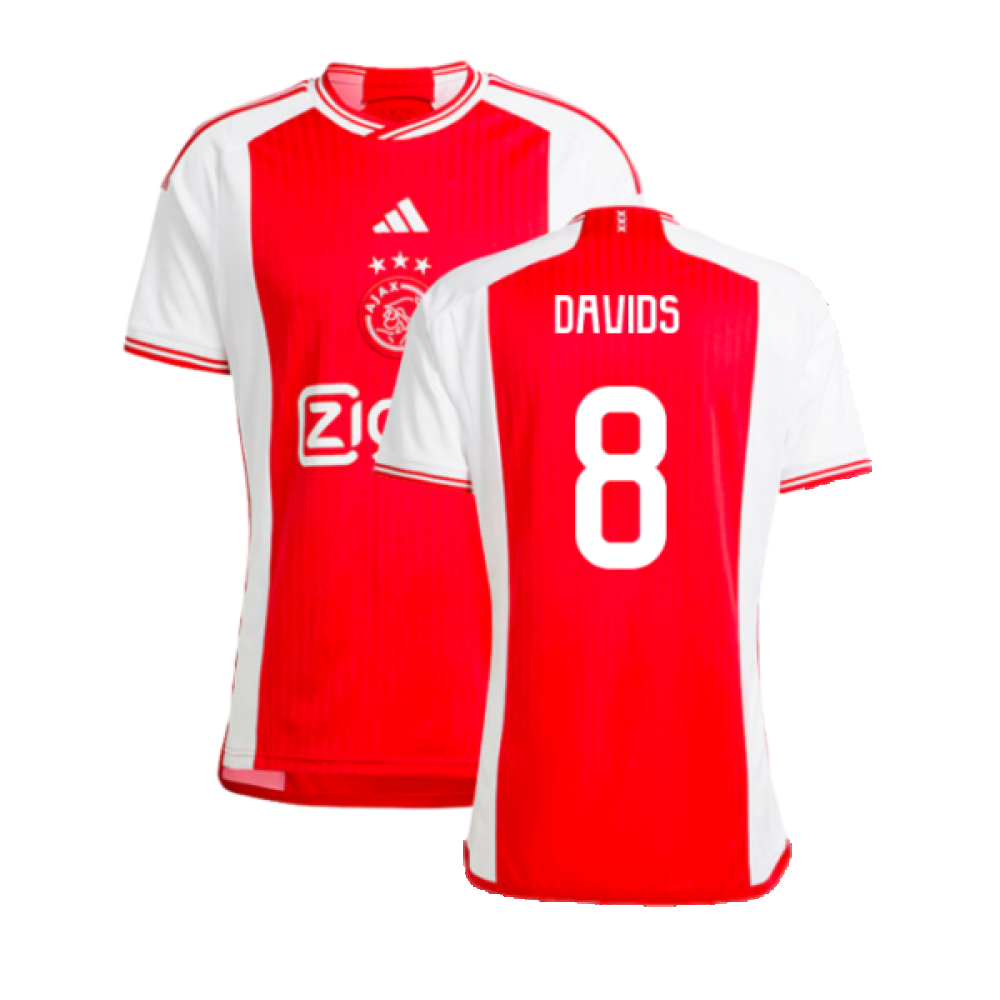 2023-2024 Ajax Home Shirt (DAVIDS 8) 2023-2024 Ajax Home Shirt (DAVIDS 8)