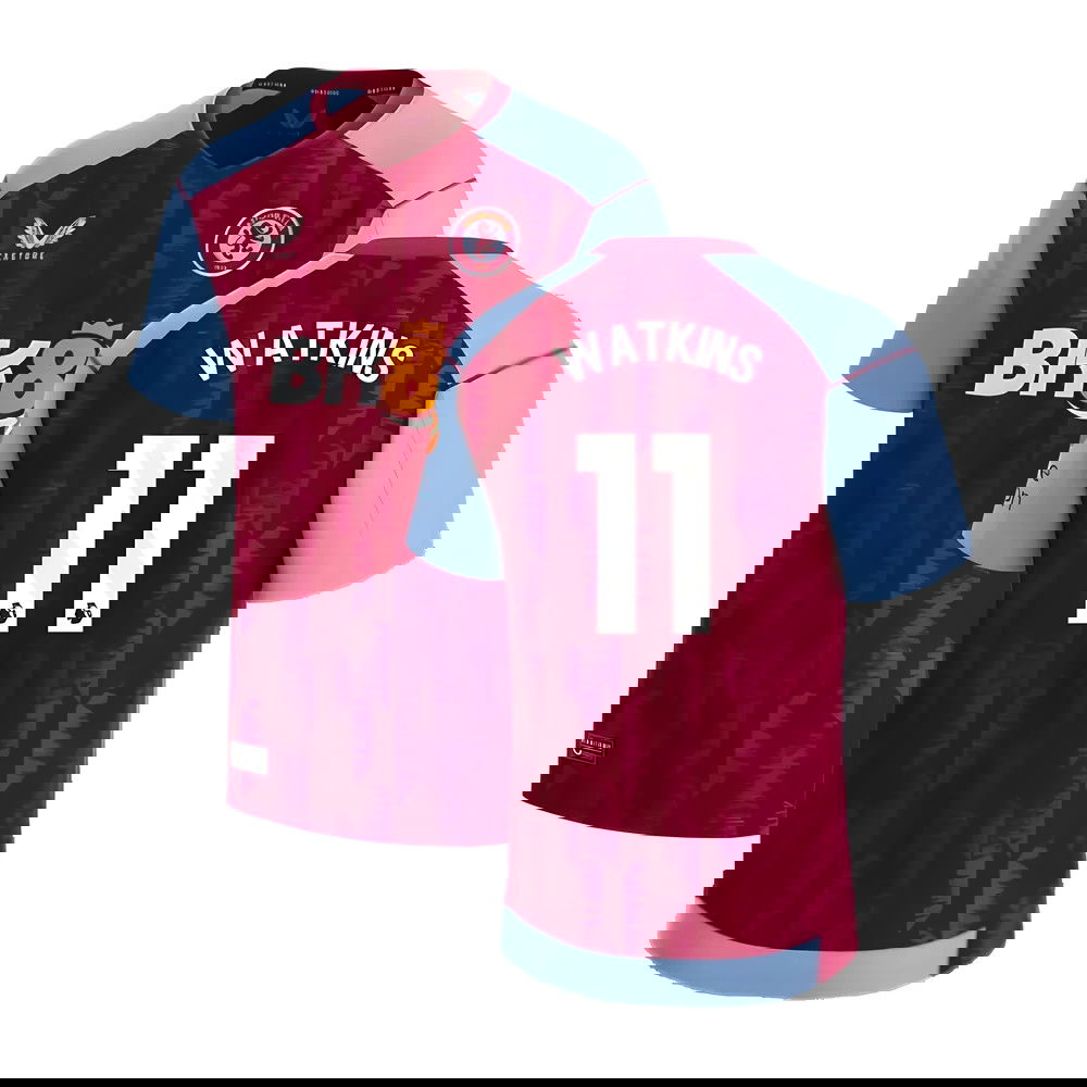 2023-2024 Aston Villa Home Shirt (Watkins 11) 2023-2024 Aston Villa Home Shirt (Watkins 11)