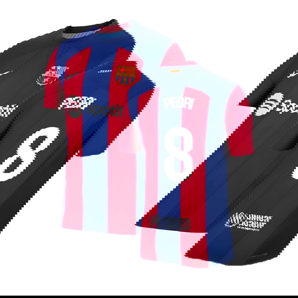 2023-2024 Barcelona Authentic Home Shirt (Pedri 8) 2023-2024 Barcelona Authentic Home Shirt (Pedri 8)
