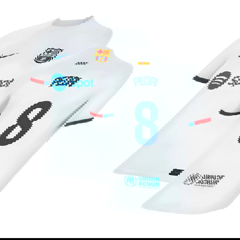 2023-2024 Barcelona Away Shirt (Kids) (Pedri 8) 2023-2024 Barcelona Away Shirt (Kids) (Pedri 8)