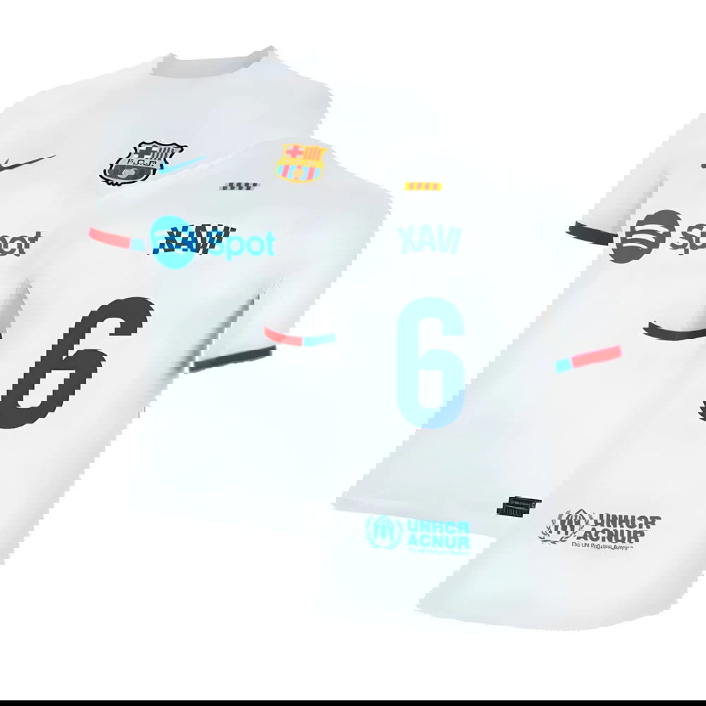 2023-2024 Barcelona Away Shirt (Kids) (Xavi 6) 2023-2024 Barcelona Away Shirt (Kids) (Xavi 6)