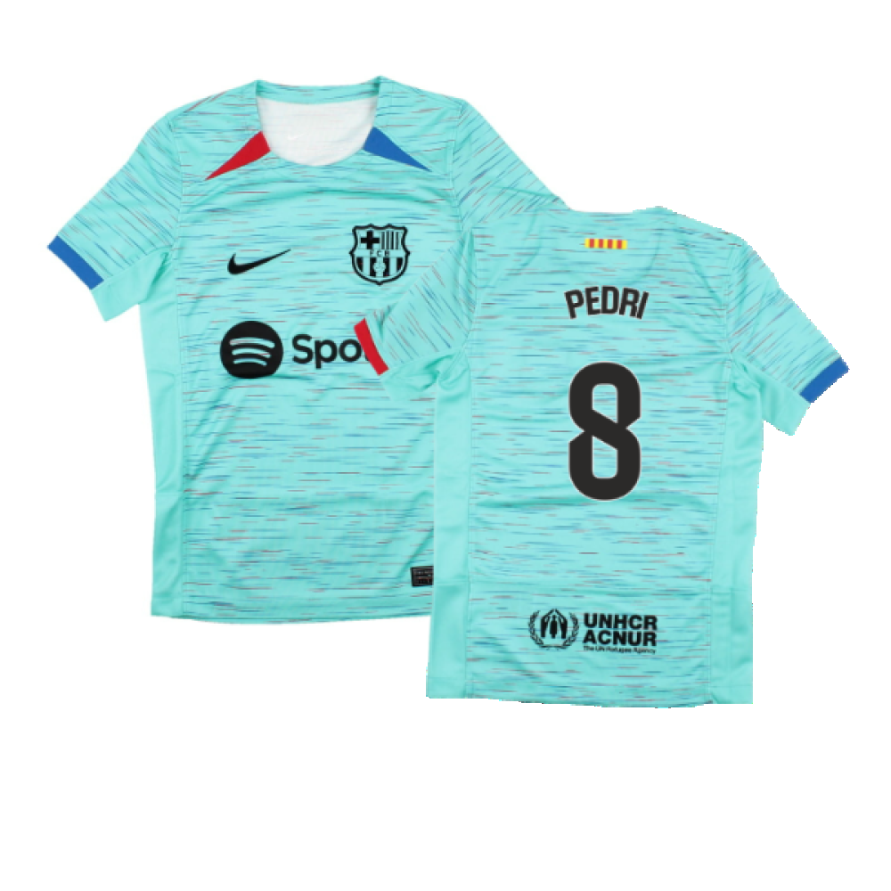 2023-2024 Barcelona Third Shirt (Kids) (Pedri 8) 2023-2024 Barcelona Third Shirt (Kids) (Pedri 8)