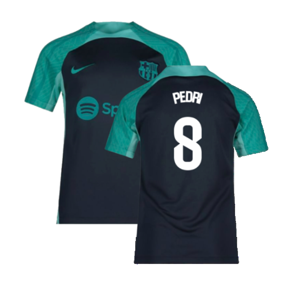 2023-2024 Barcelona Training Shirt (Thunder) - Kids (Pedri 8) 2023-2024 Barcelona Training Shirt (Thunder) - Kids (Pedri 8)