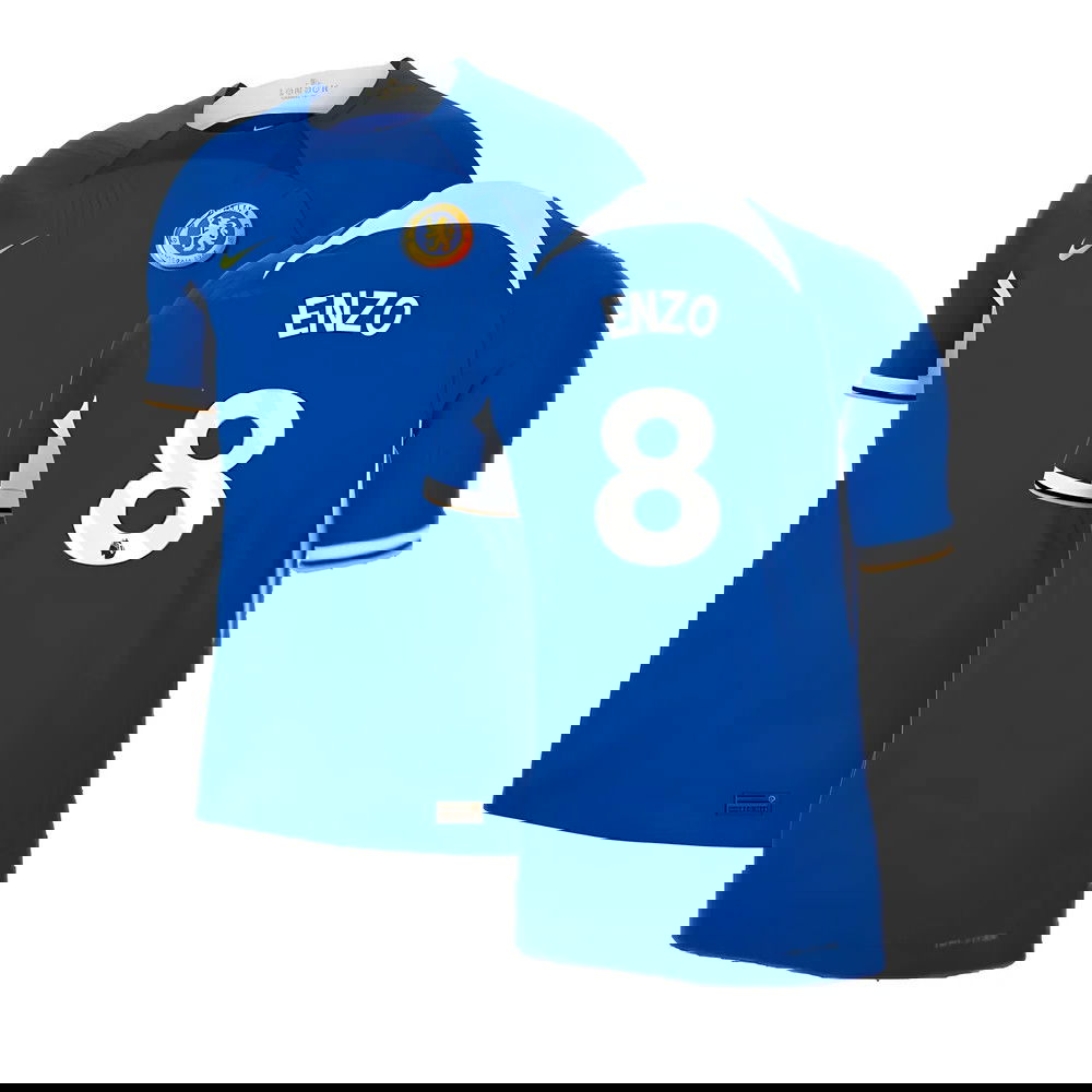 2023-2024 Chelsea Home Authentic Shirt (ENZO 8) 2023-2024 Chelsea Home Authentic Shirt (ENZO 8)