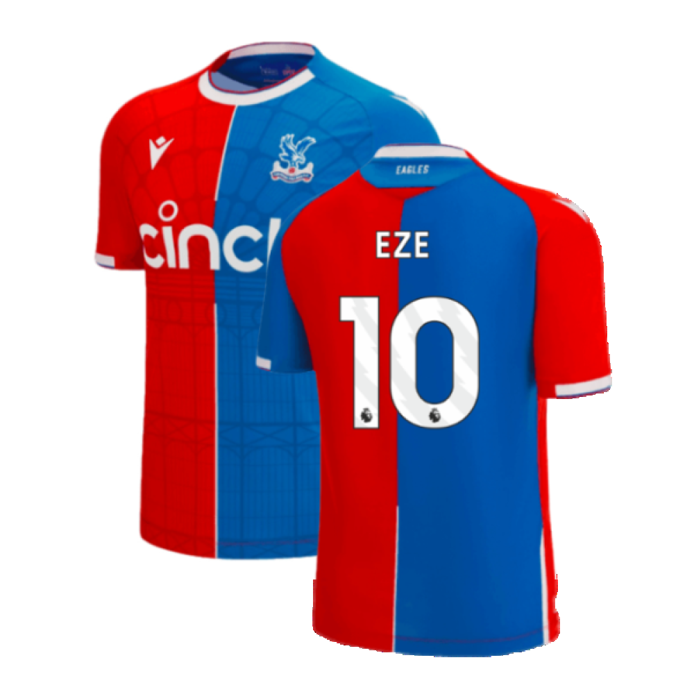 2023-2024 Crystal Palace Home Shirt (EZE 10) 2023-2024 Crystal Palace Home Shirt (EZE 10)