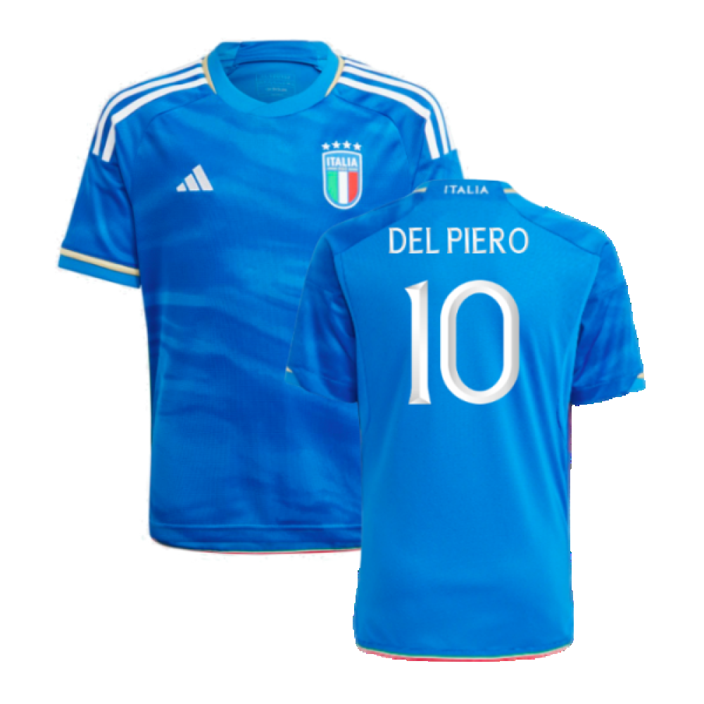2023-2024 Italy Home Shirt (Kids) (DEL PIERO 10) 2023-2024 Italy Home Shirt (Kids) (DEL PIERO 10)