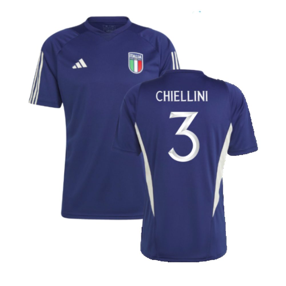 2023-2024 Italy Training Jersey (Dark Blue) (CHIELLINI 3) 2023-2024 Italy Training Jersey (Dark Blue) (CHIELLINI 3)