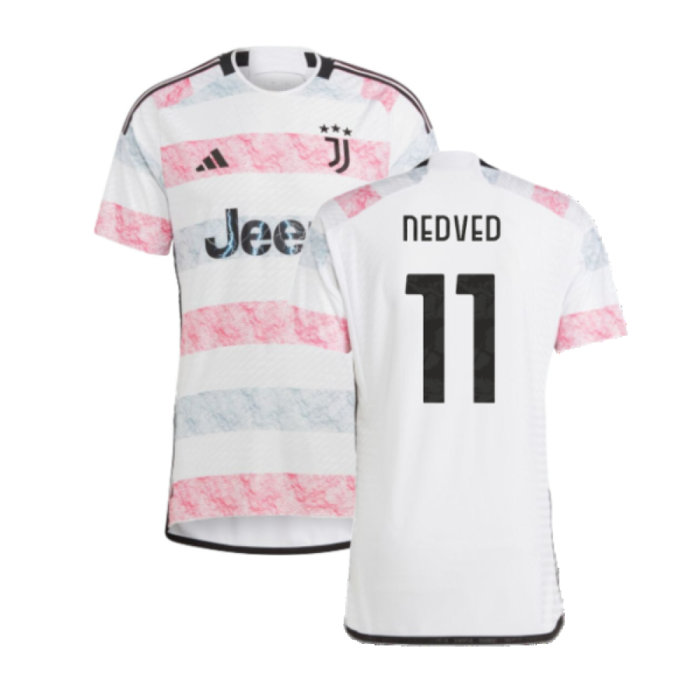 2023-2024 Juventus Authentic Away Shirt (NEDVED 11) 2023-2024 Juventus Authentic Away Shirt (NEDVED 11)