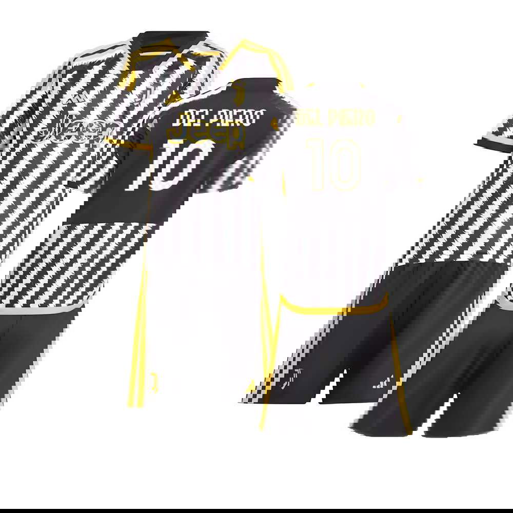 2023-2024 Juventus Home Mini Kit (DEL PIERO 10) 2023-2024 Juventus Home Mini Kit (DEL PIERO 10)