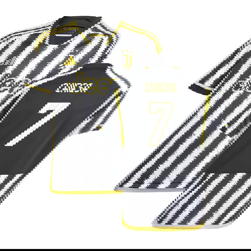 2023-2024 Juventus Home Shirt (Kids) (CHIESA 7) 2023-2024 Juventus Home Shirt (Kids) (CHIESA 7)