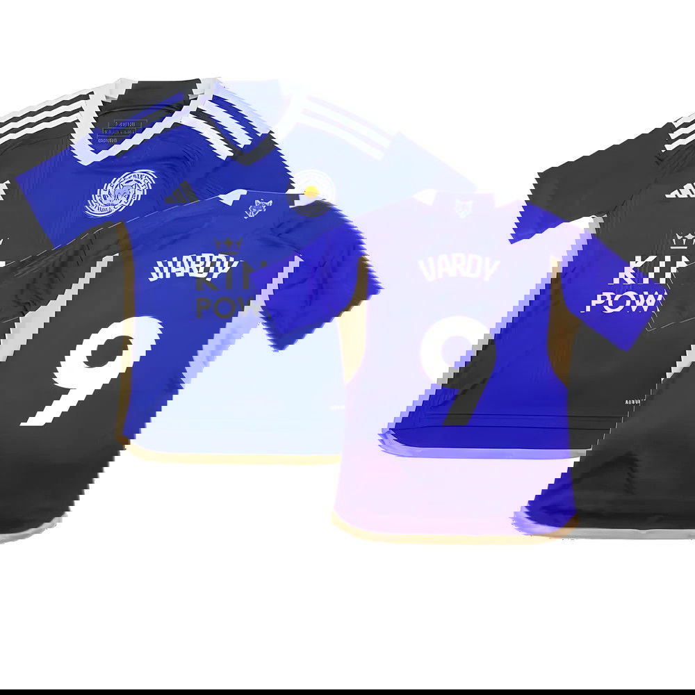 2023-2024 Leicester City Home Shirt (Kids) (Vardy 9) 2023-2024 Leicester City Home Shirt (Kids) (Vardy 9)