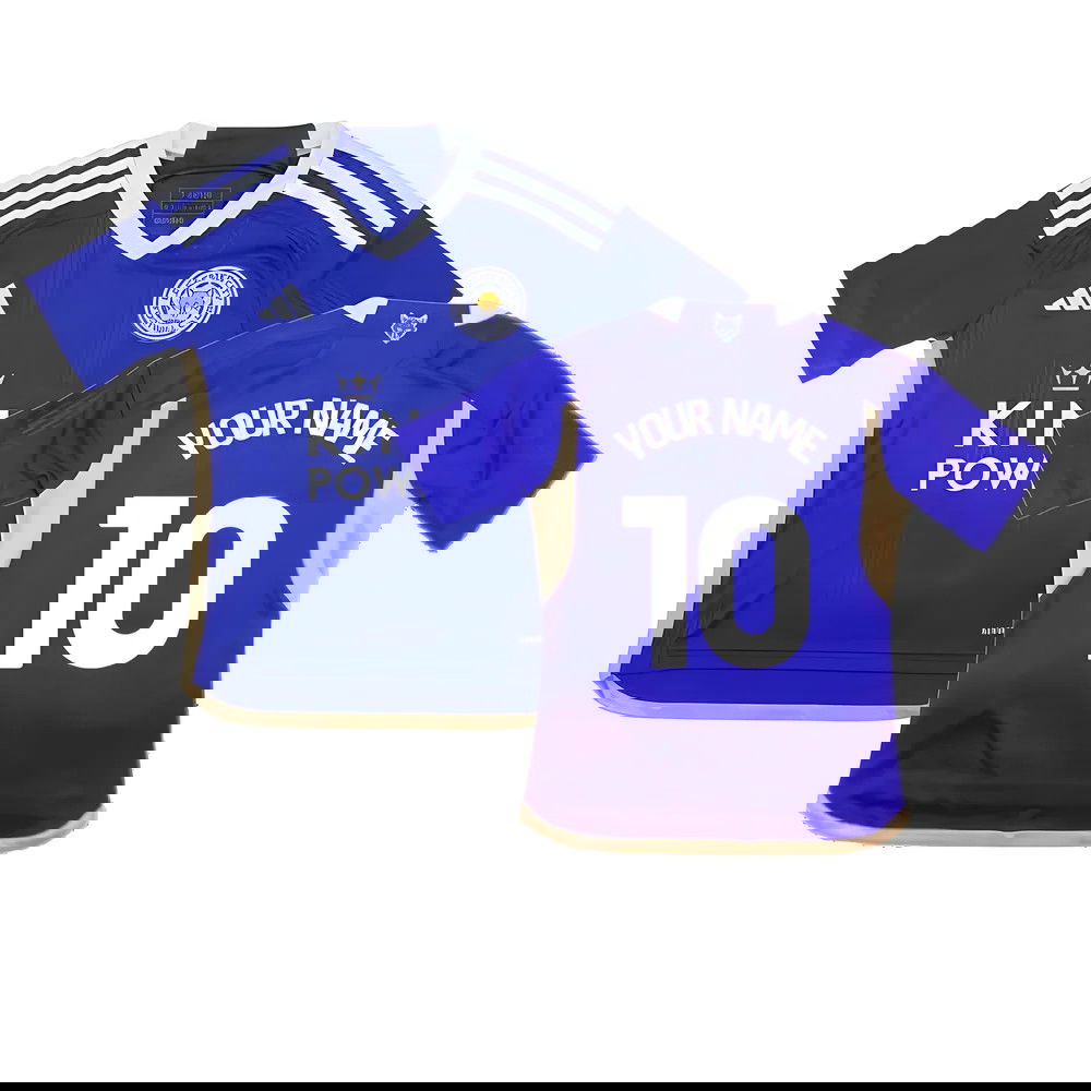 2023-2024 Leicester City Home Shirt (Kids) (Your Name) 2023-2024 Leicester City Home Shirt (Kids) (Your Name)