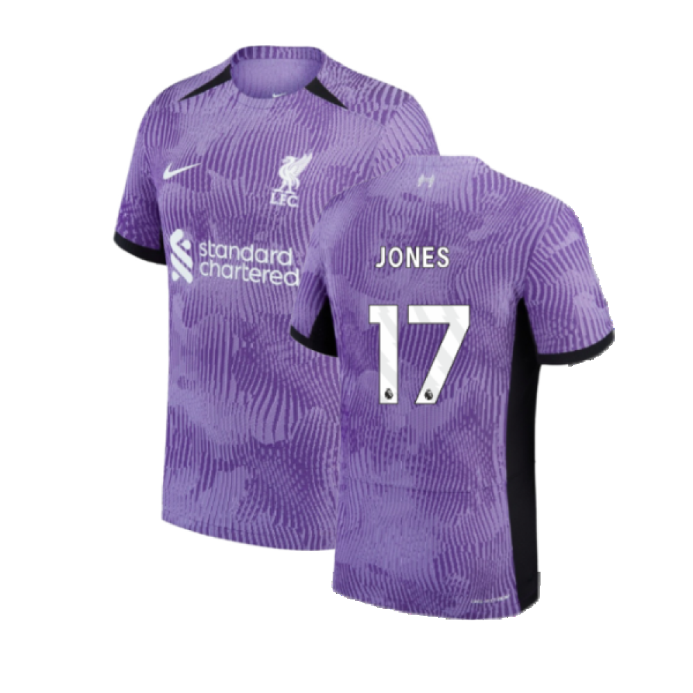 2023-2024 Liverpool Third Authentic Match Shirt (Jones 17) 2023-2024 Liverpool Third Authentic Match Shirt (Jones 17)