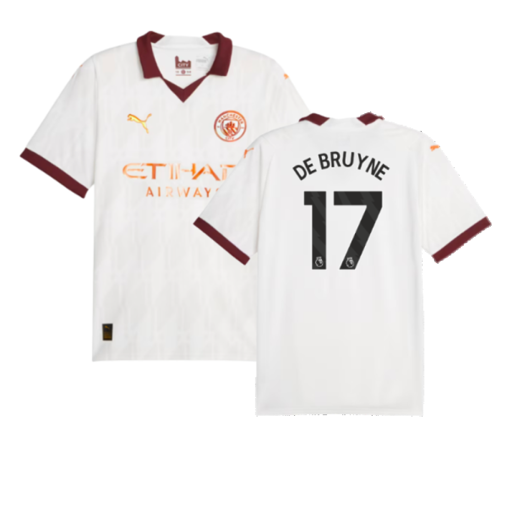 2023-2024 Man City Away Shirt (DE BRUYNE 17) 2023-2024 Man City Away Shirt (DE BRUYNE 17)