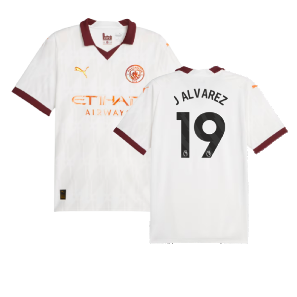 2023-2024 Man City Away Shirt (J ALVAREZ 19) 2023-2024 Man City Away Shirt (J ALVAREZ 19)