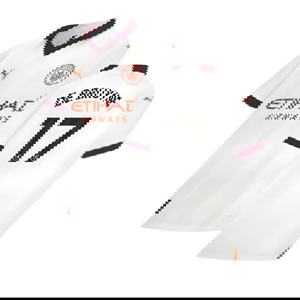 2023-2024 Man City Away Shirt (Kids) (DE BRUYNE 17) 2023-2024 Man City Away Shirt (Kids) (DE BRUYNE 17)