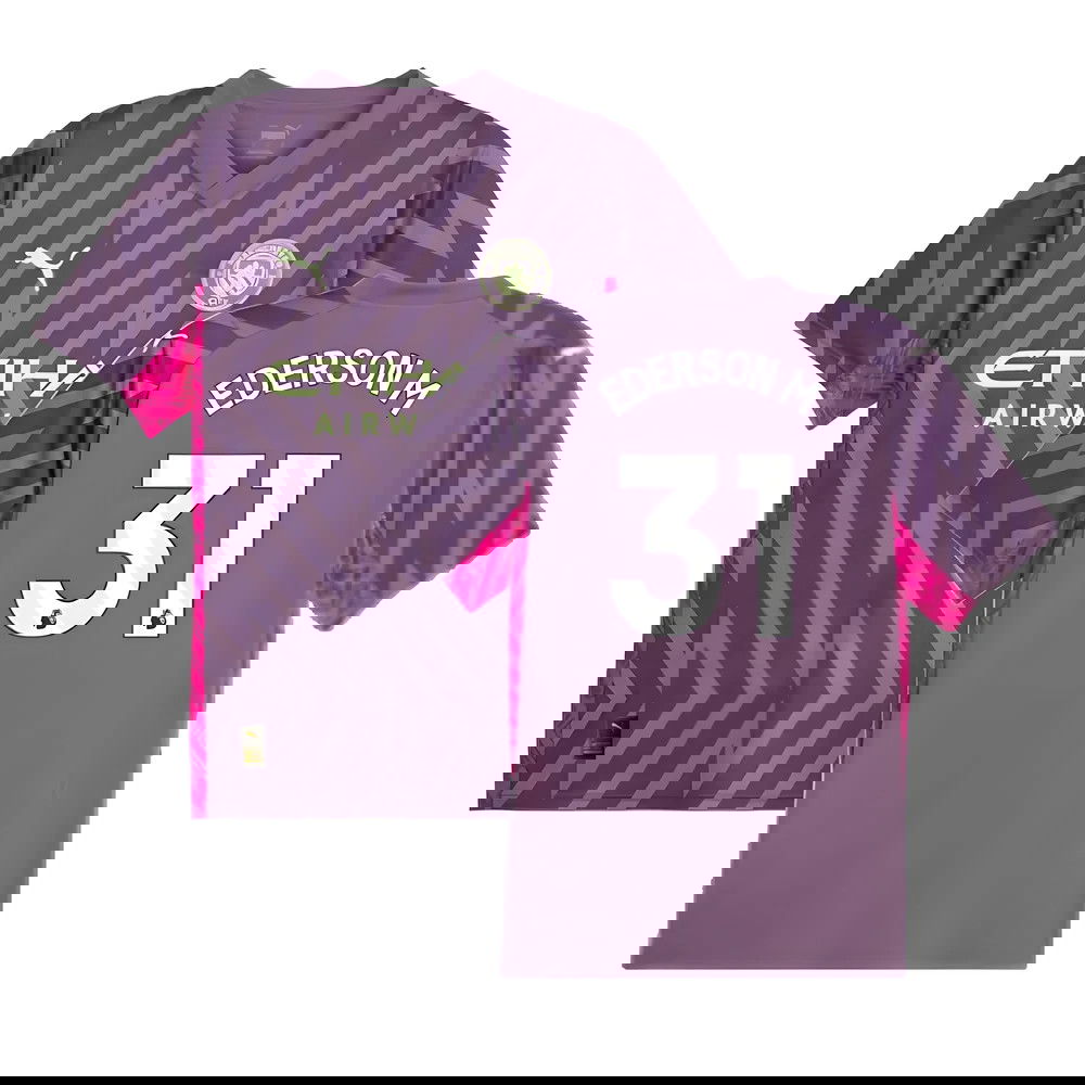 2023-2024 Man City Goalkeeper Shirt (Purple Charcoal) (Ederson M 31) 2023-2024 Man City Goalkeeper Shirt (Purple Charcoal) (Ederson M 31)