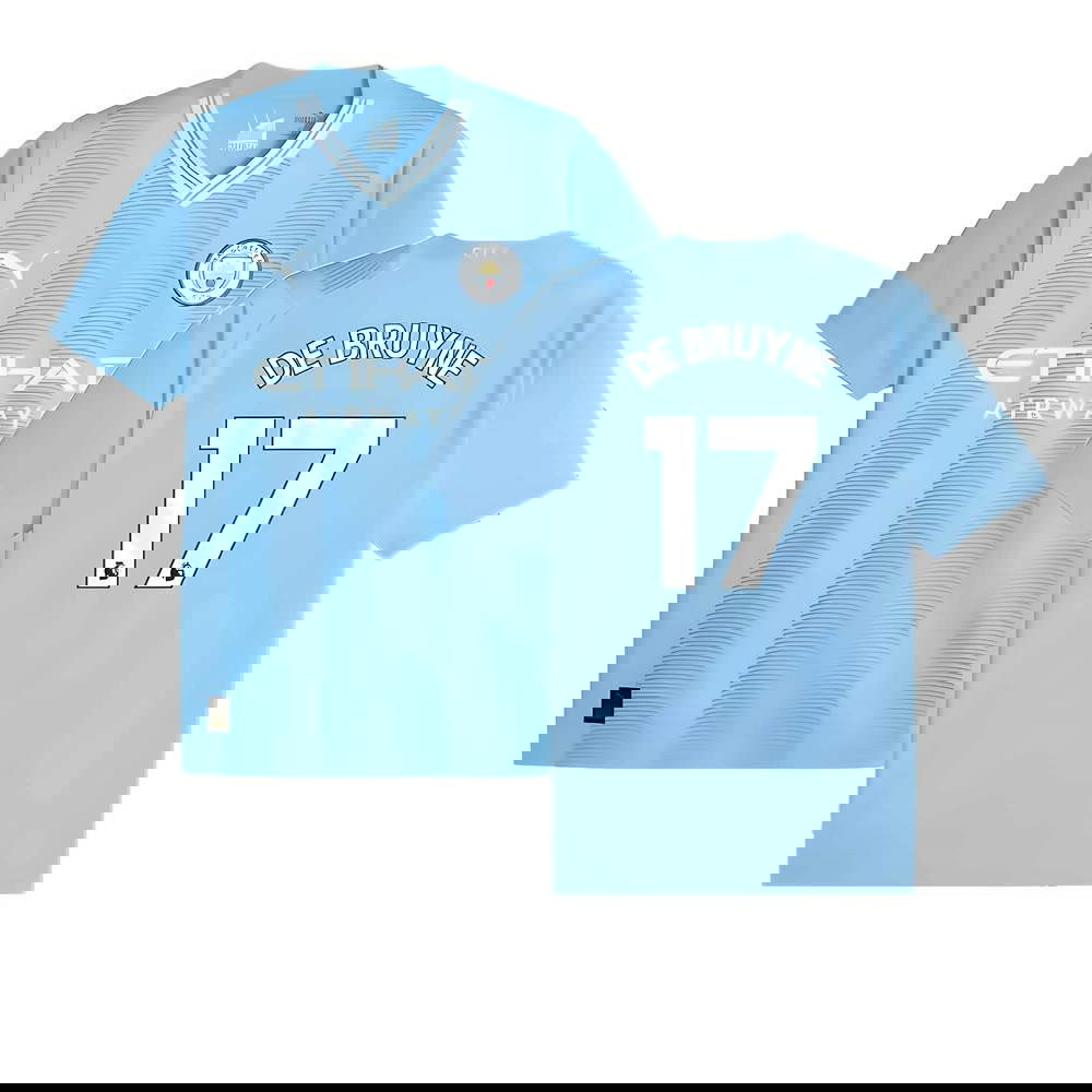 2023-2024 Man City Home Shirt (DE BRUYNE 17) 2023-2024 Man City Home Shirt (DE BRUYNE 17)