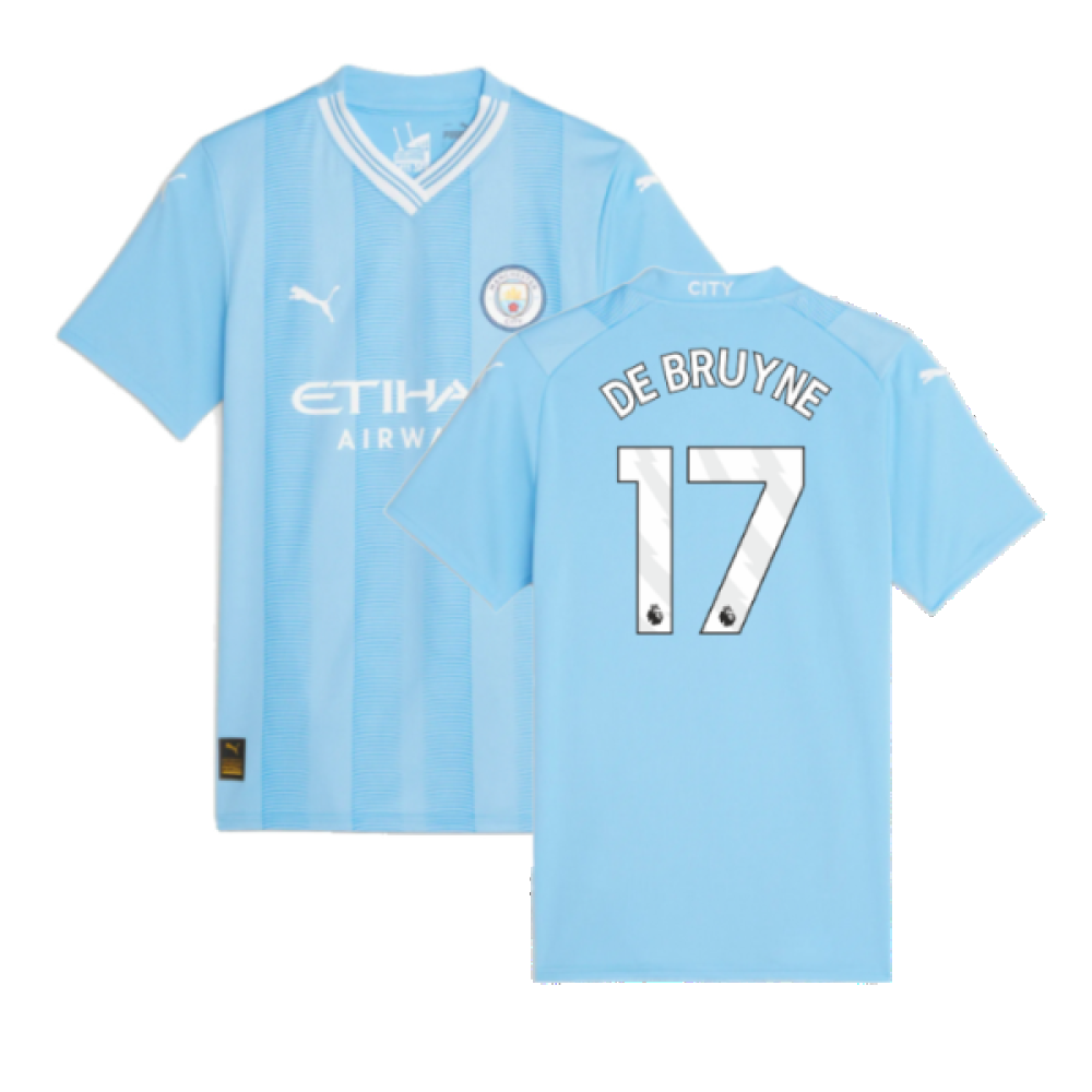 2023-2024 Man City Home Shirt (Ladies) (DE BRUYNE 17) 2023-2024 Man City Home Shirt (Ladies) (DE BRUYNE 17)