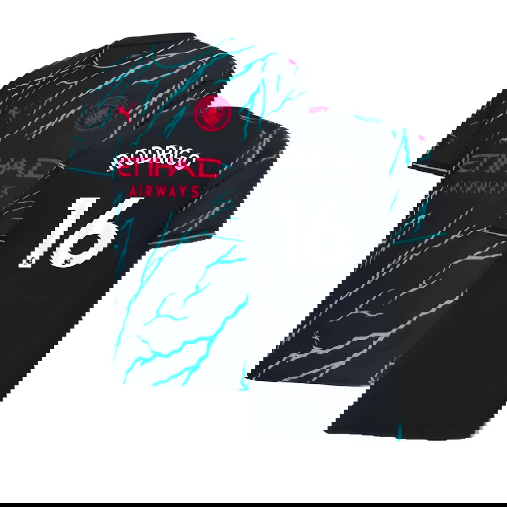 2023-2024 Man City Third Shirt (RODRIGO 16) 2023-2024 Man City Third Shirt (RODRIGO 16)