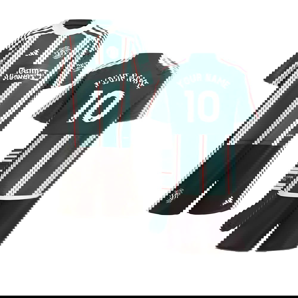 2023-2024 Man Utd Away Mini Kit (Your Name) 2023-2024 Man Utd Away Mini Kit (Your Name)
