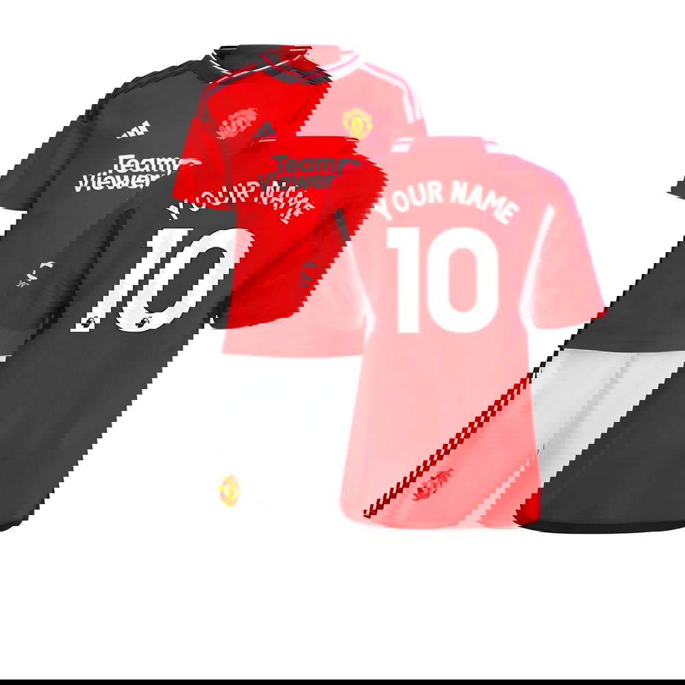 2023-2024 Man Utd Home Mini Kit (Your Name) 2023-2024 Man Utd Home Mini Kit (Your Name)