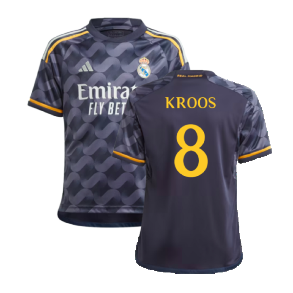 2023-2024 Real Madrid Away Shirt (Kids) (Kroos 8) 2023-2024 Real Madrid Away Shirt (Kids) (Kroos 8)