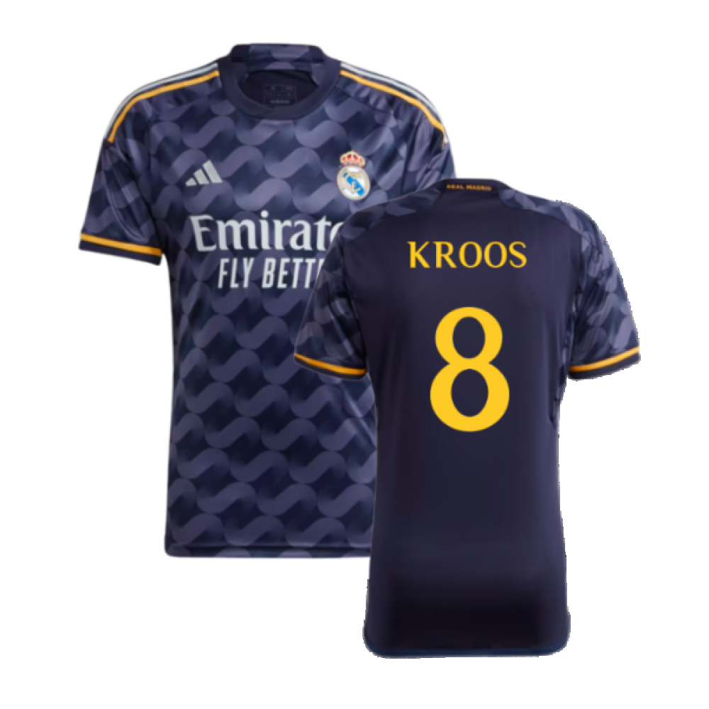 2023-2024 Real Madrid Away Shirt (Kroos 8) 2023-2024 Real Madrid Away Shirt (Kroos 8)