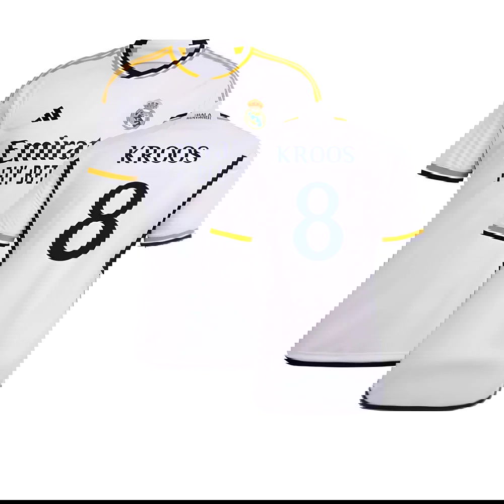 2023-2024 Real Madrid Home Shirt (Kroos 8) 2023-2024 Real Madrid Home Shirt (Kroos 8)