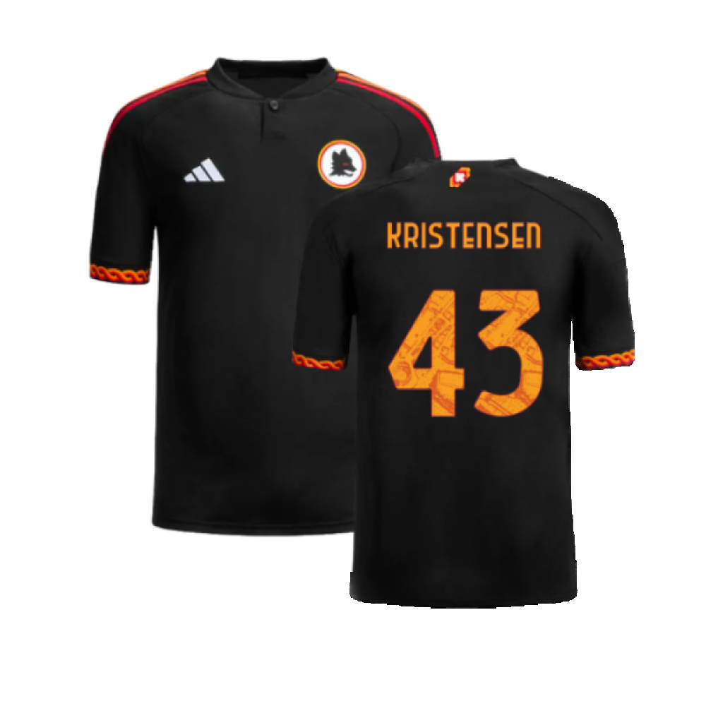 2023-2024 Roma Third Shirt (Kids) (KRISTENSEN 43) 2023-2024 Roma Third Shirt (Kids) (KRISTENSEN 43)