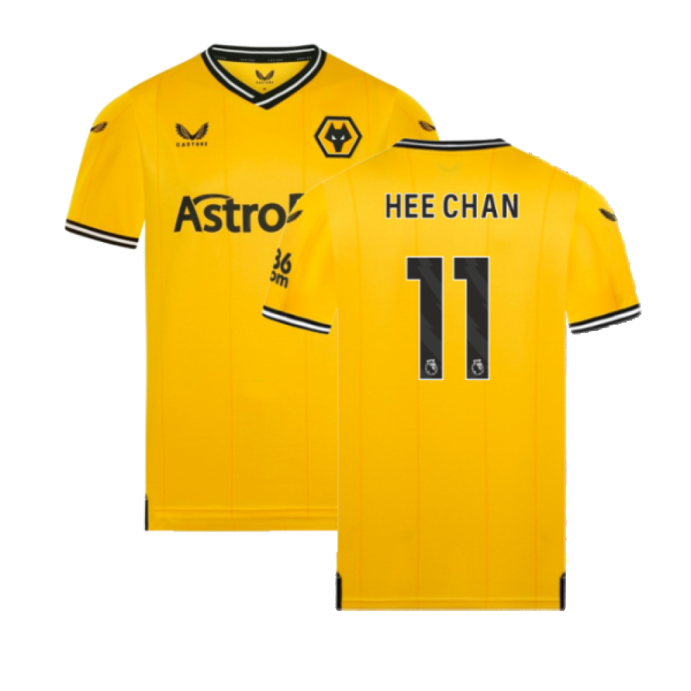 2023-2024 Wolves Home Shirt (HEE CHAN 11) 2023-2024 Wolves Home Shirt (HEE CHAN 11)
