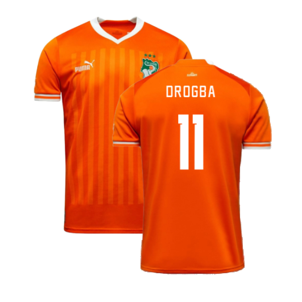 2023 Ivory Coast Home AFCON Winner Shirt (Drogba 11) 2023 Ivory Coast Home AFCON Winner Shirt (Drogba 11)