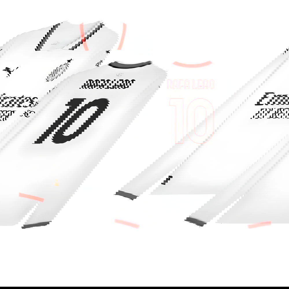 2024-2025 AC Milan Away Long Sleeve Shirt (Rafa Leao 10) 2024-2025 AC Milan Away Long Sleeve Shirt (Rafa Leao 10)