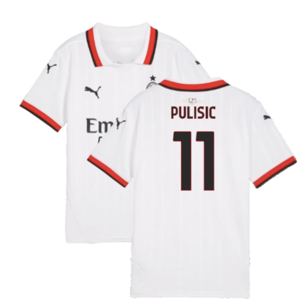 2024-2025 AC Milan Away Shirt (Kids) (Pulisic 11) 2024-2025 AC Milan Away Shirt (Kids) (Pulisic 11)