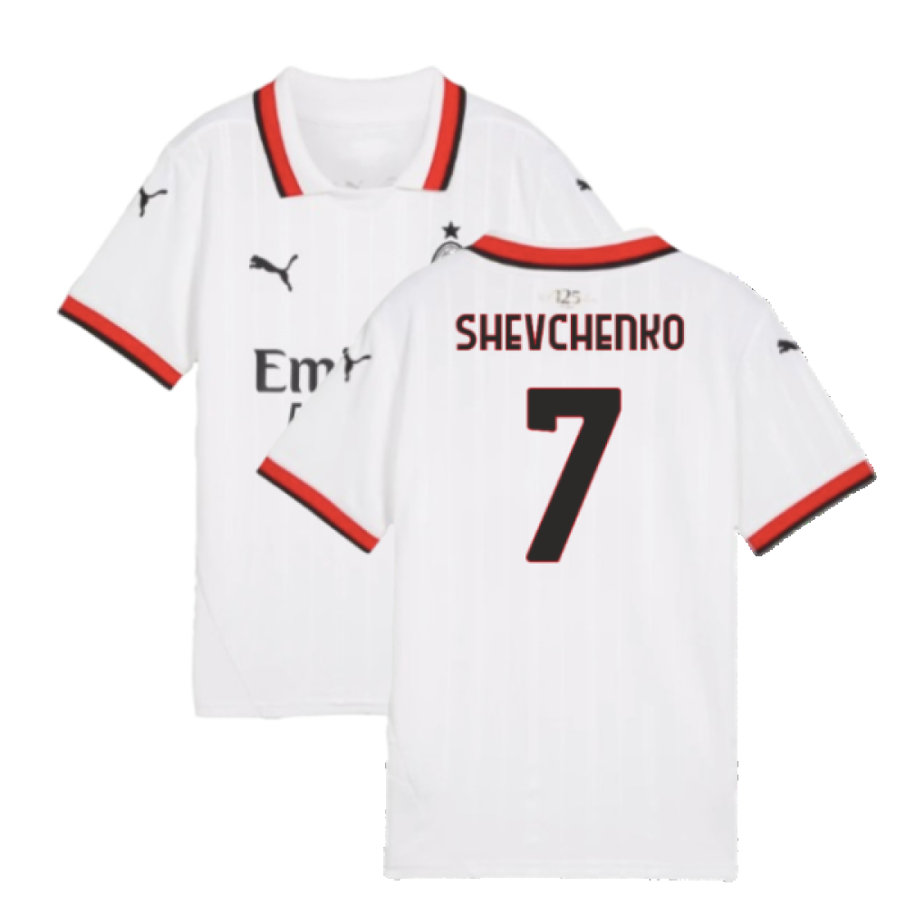 2024-2025 AC Milan Away Shirt (Kids) (Shevchenko 7) 2024-2025 AC Milan Away Shirt (Kids) (Shevchenko 7)