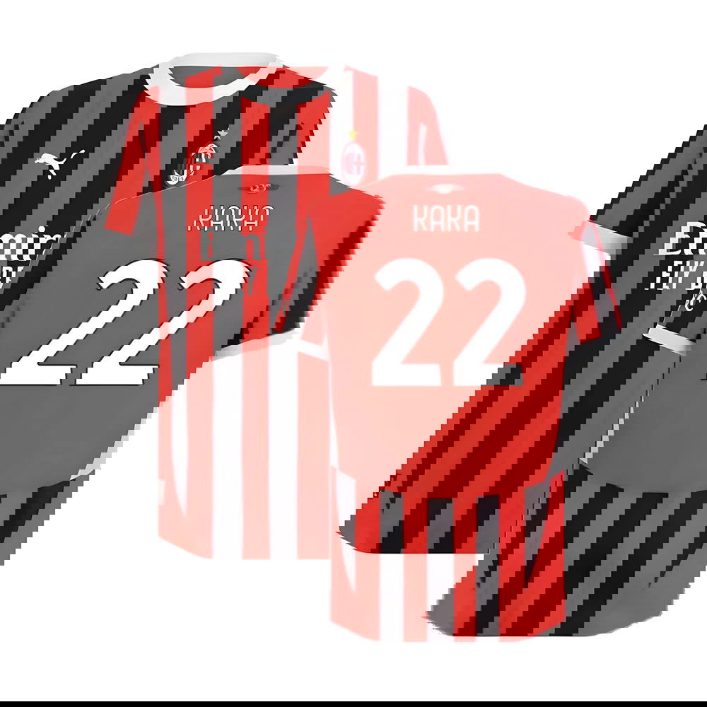 2024-2025 AC Milan Home Authentic Shirt (Kaka 22) 2024-2025 AC Milan Home Authentic Shirt (Kaka 22)