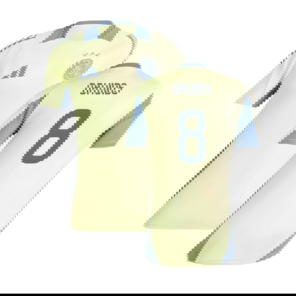 2024-2025 Ajax Training Jersey (Pulse Yellow) (Davids 8) 2024-2025 Ajax Training Jersey (Pulse Yellow) (Davids 8)