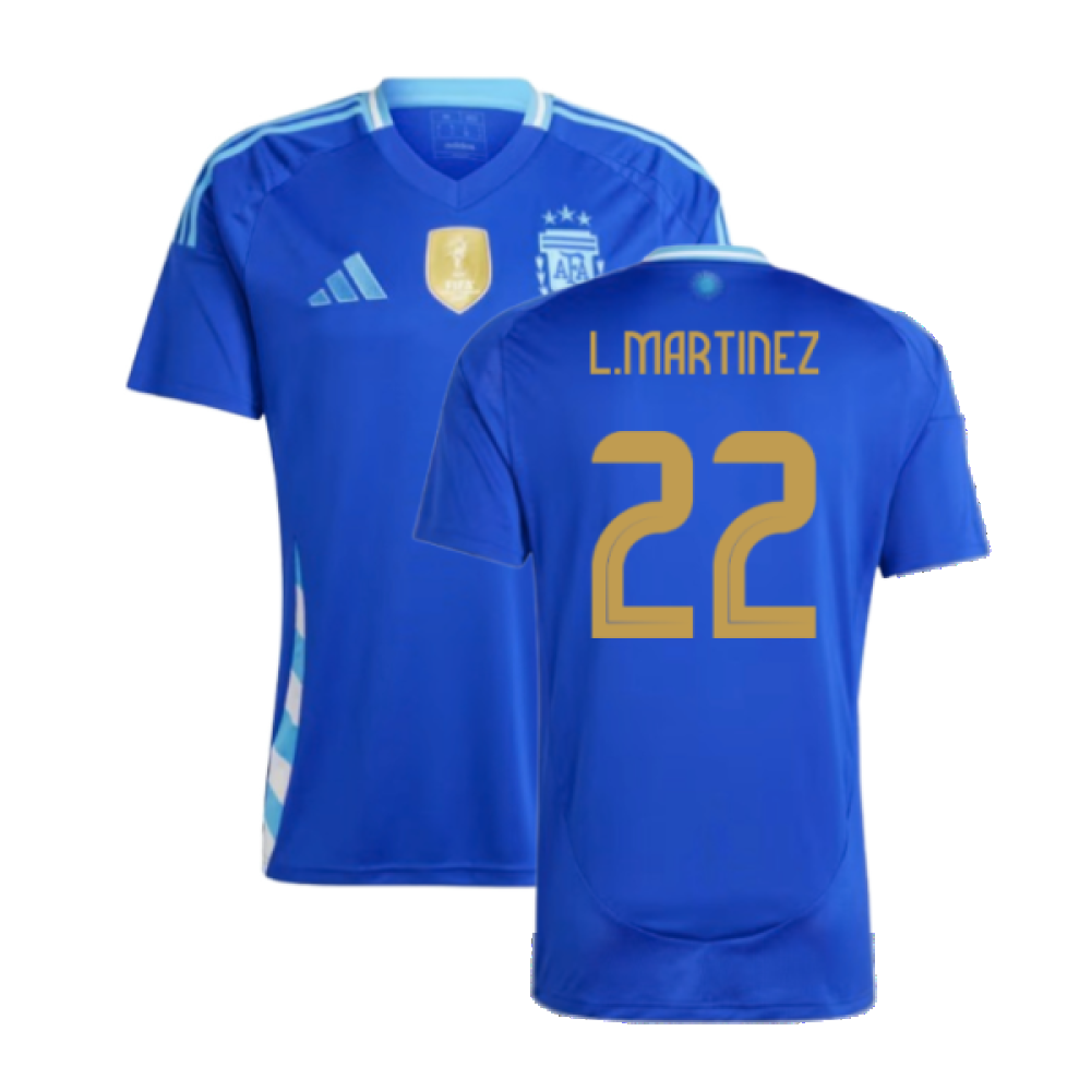 2024-2025 Argentina Away Shirt (L.MARTINEZ 22) 2024-2025 Argentina Away Shirt (L.MARTINEZ 22)