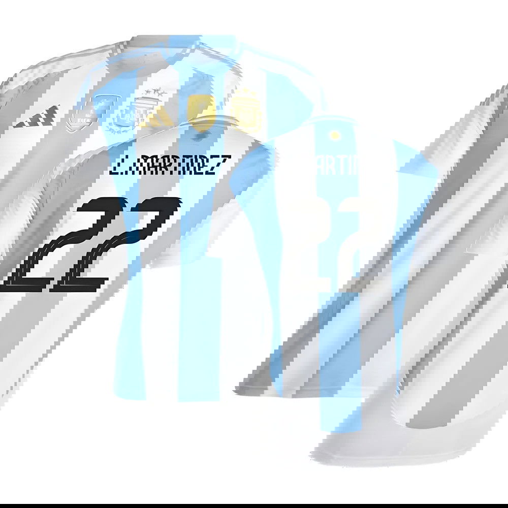 2024-2025 Argentina Home Shirt (L.MARTINEZ 22) 2024-2025 Argentina Home Shirt (L.MARTINEZ 22)