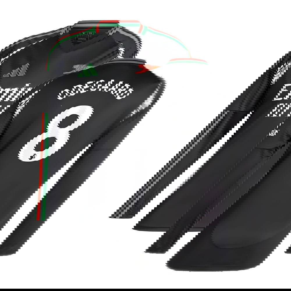 2024-2025 Arsenal Away Long Sleeve Shirt (Odegaard 8) 2024-2025 Arsenal Away Long Sleeve Shirt (Odegaard 8)