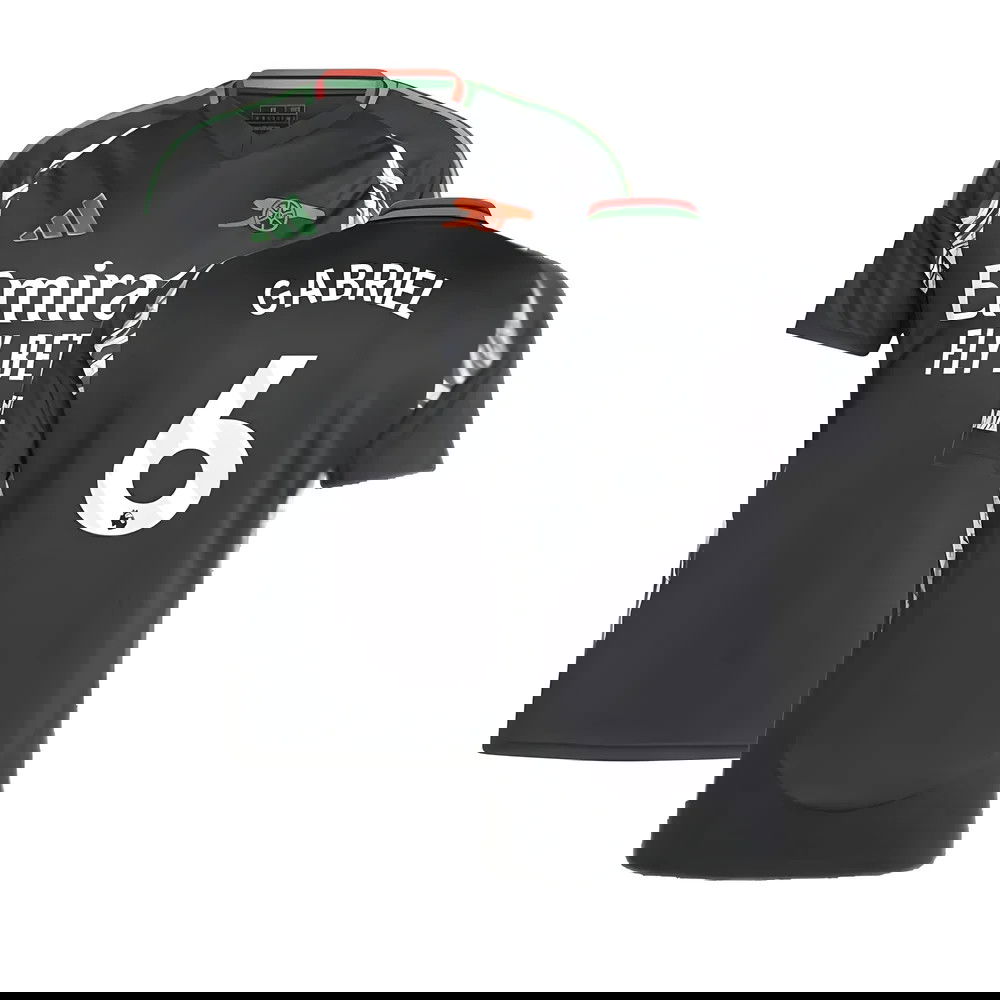2024-2025 Arsenal Away Shirt (Gabriel 6) 2024-2025 Arsenal Away Shirt (Gabriel 6)