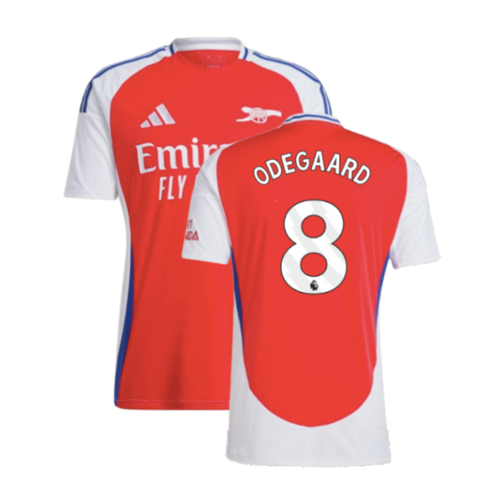 2024-2025 Arsenal Home Shirt (Odegaard 8) 2024-2025 Arsenal Home Shirt (Odegaard 8)