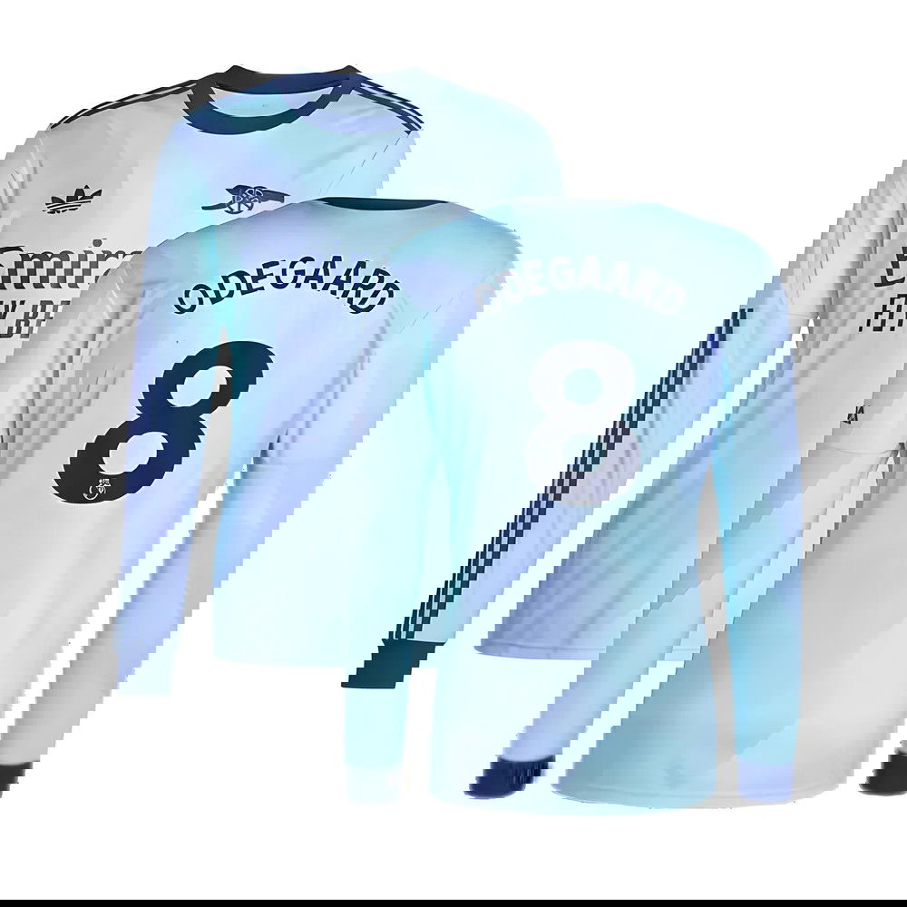 2024-2025 Arsenal Long Sleeve Third Shirt (Odegaard 8) 2024-2025 Arsenal Long Sleeve Third Shirt (Odegaard 8)